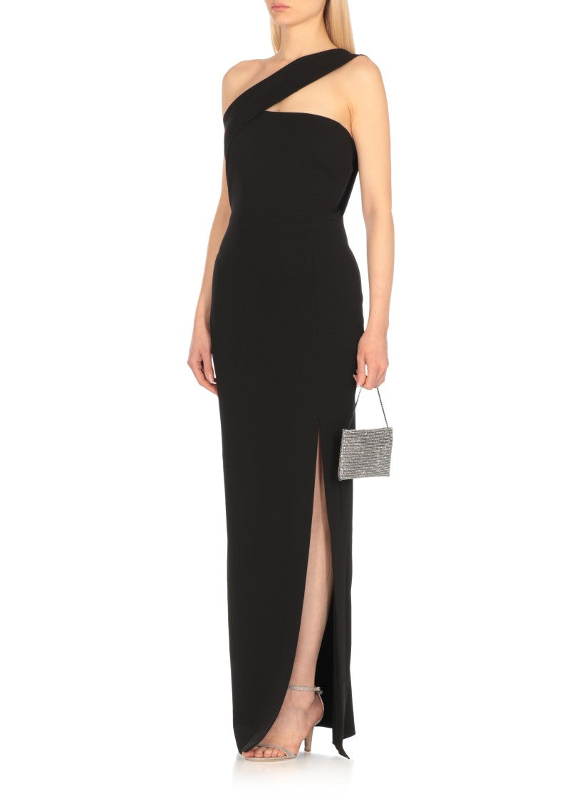 Solace London Black Lois Maxi Dress