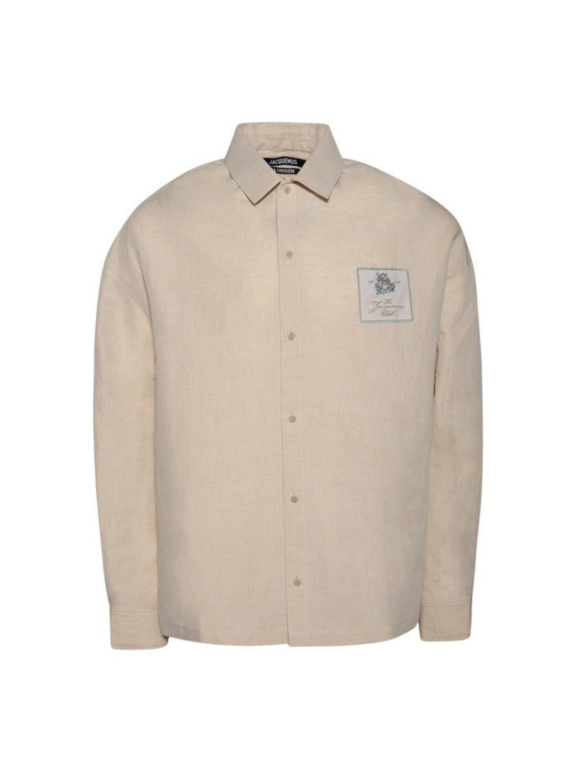 Jacquemus La Chemise Atelier Halter Off White