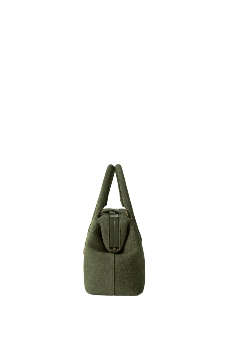 Schell Structured Calfskin Doctor Bag With Versatile Carrying Options