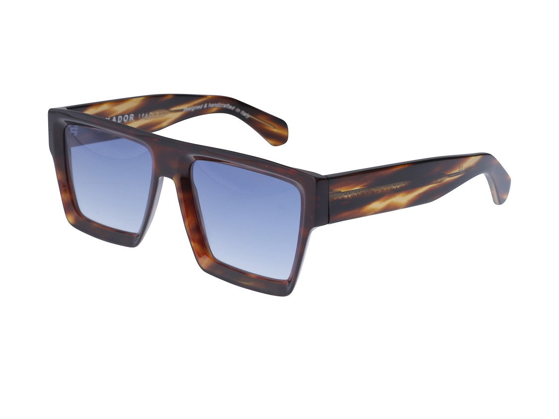 Kador Tortoiseshell Bandit 1 Oversized Square Sunglasses