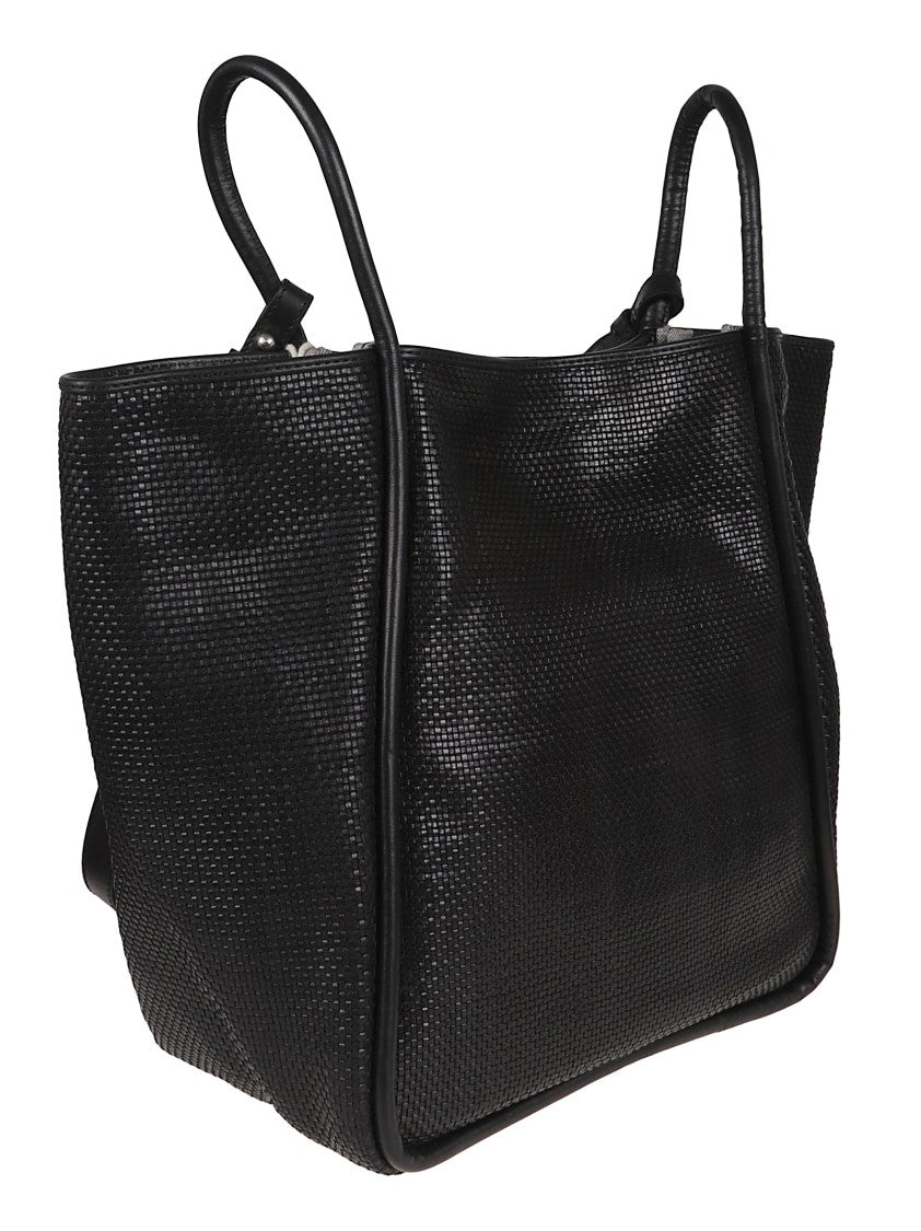 Dragon Handwoven Calfskin Shoulder Bag