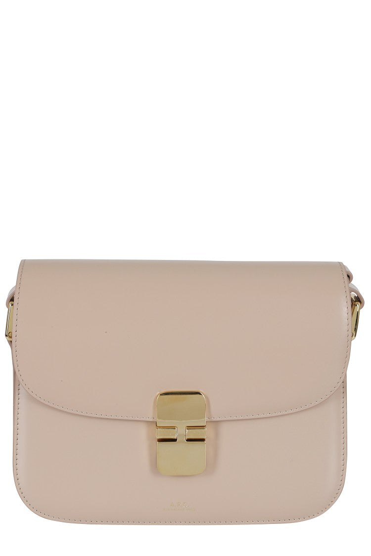 A.P.C. Grace Small Shoulder Bag In Smooth Leather