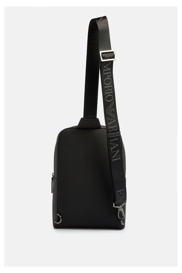 Emporio Armani Black/Green Combination Shoulder Bag