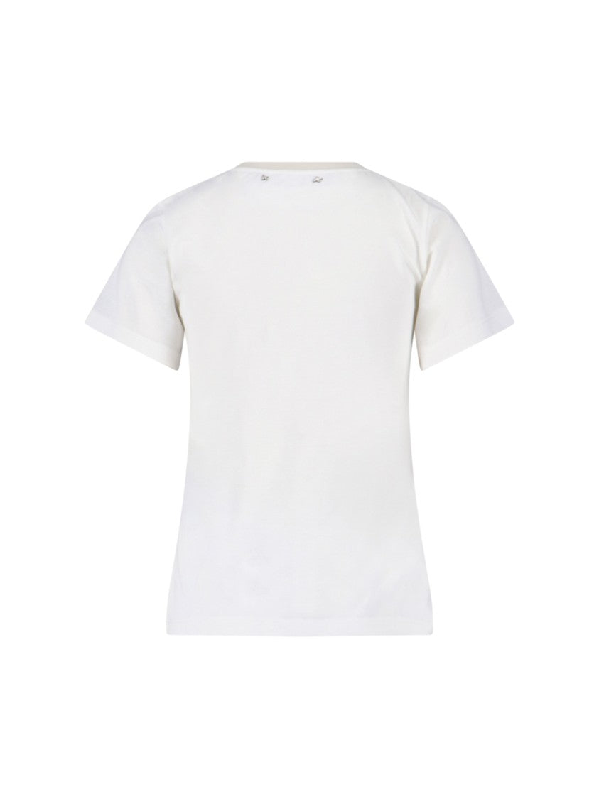Golden Goose Logo T-Shirt – White