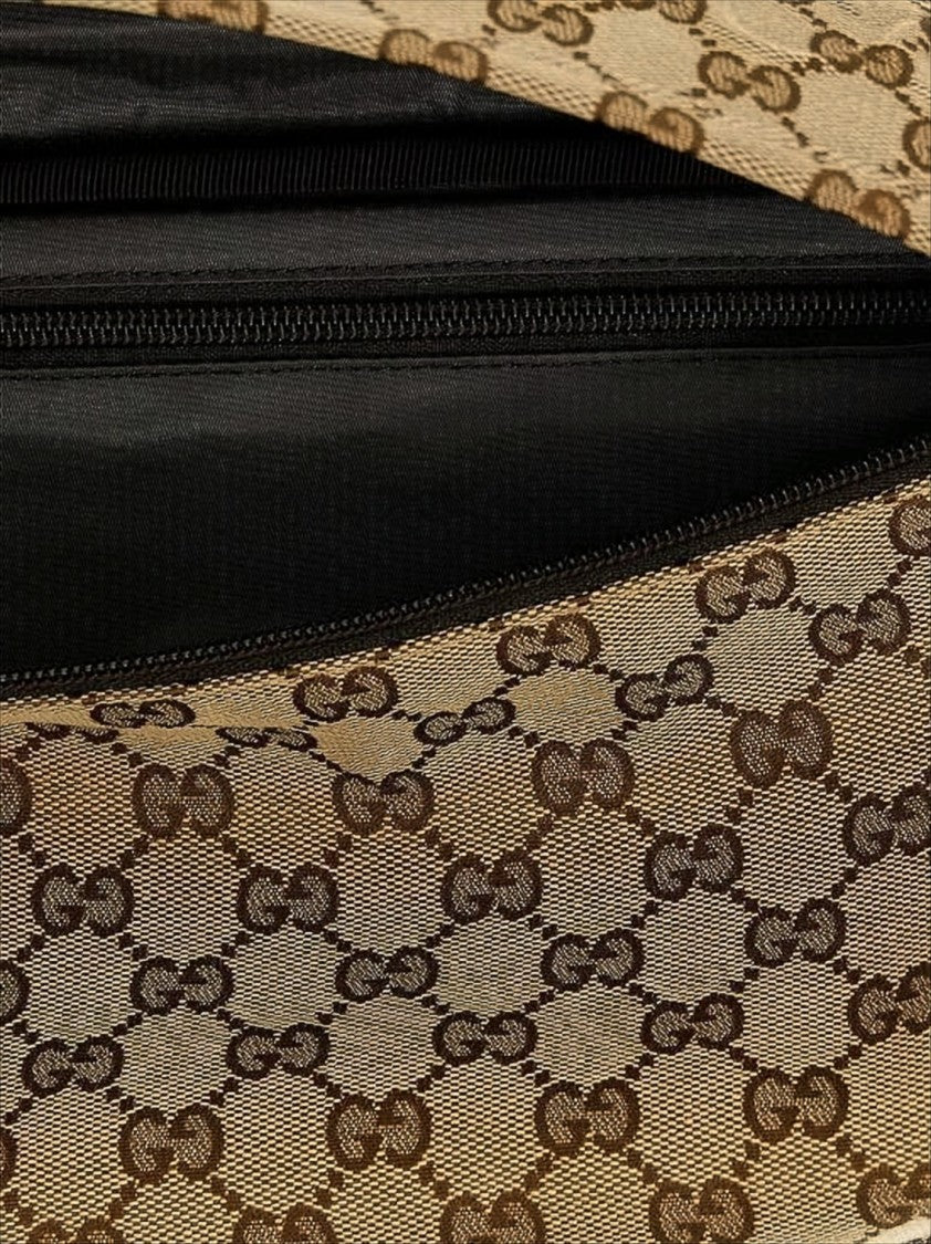 Gucci Signature Monogram Canvas Belt Bag