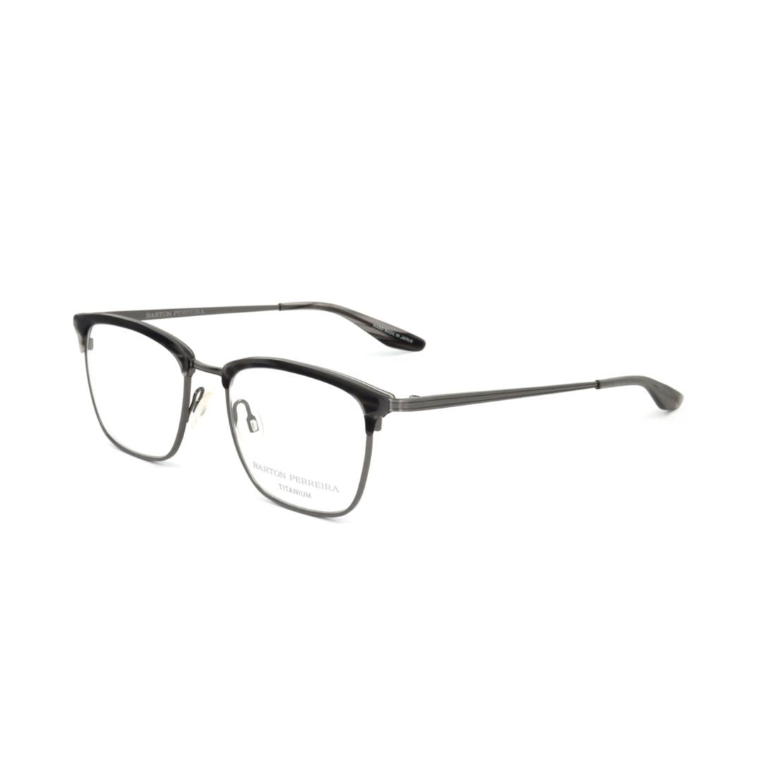 Barton Perreira Bp5005 511Lt Rectangular Grey Gradient Eyeglasses With Metal Temples