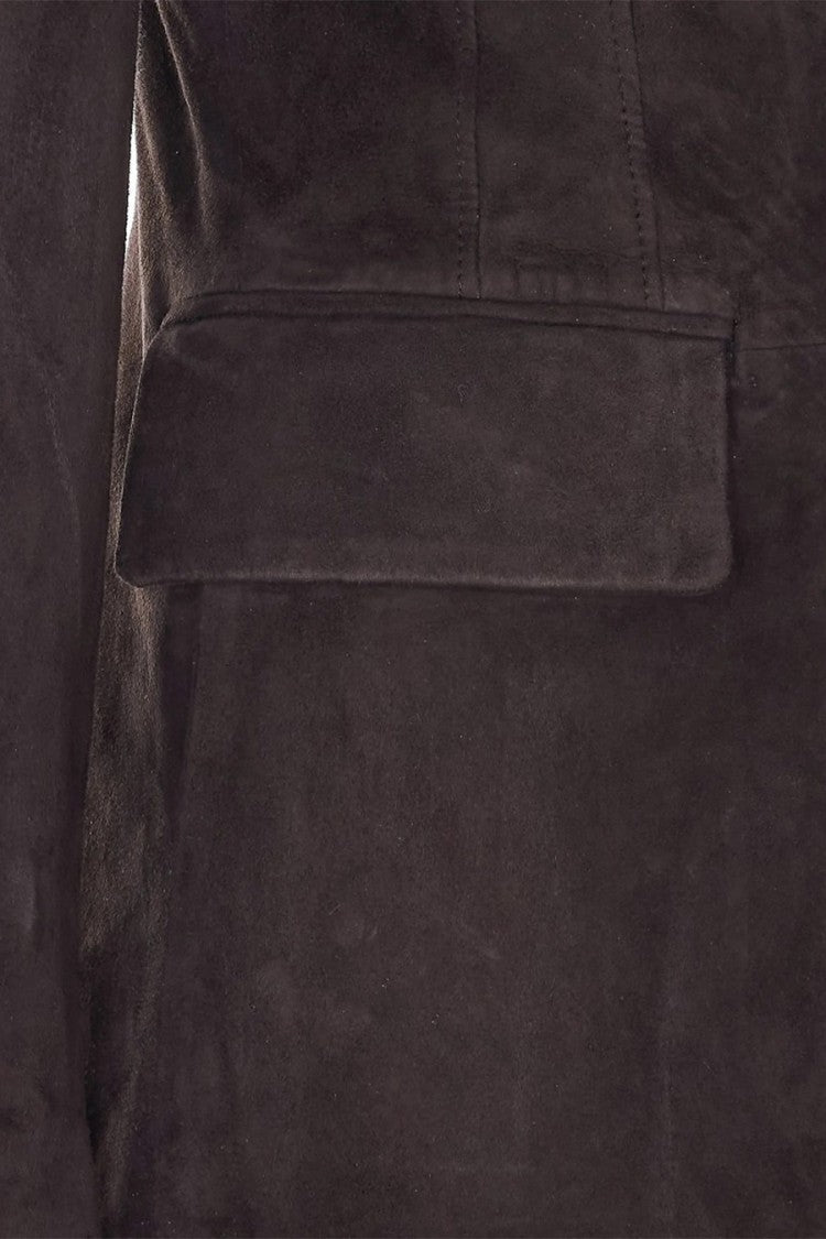 S.W.O.R.D. Brown Wool-Blend Notch-Lapel Blazer