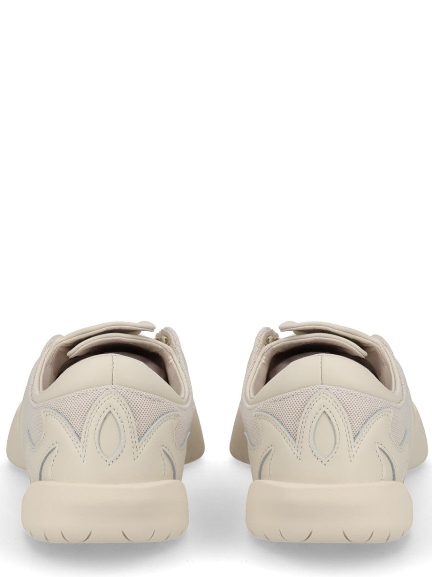 Y-3 Regu 2002 Leather Mesh Sneakers
