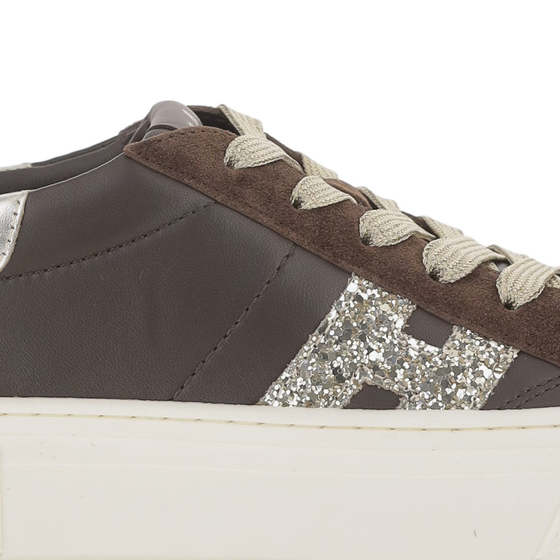Hogan Crosswind Sneakers With Nappa Leather And Suede Accents