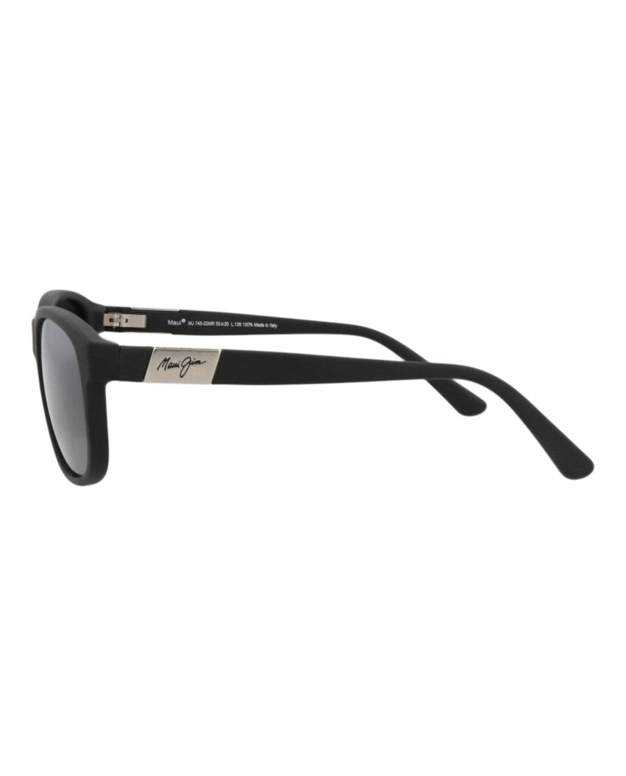 Maui Jim Round-Frame Injected Sunglasses