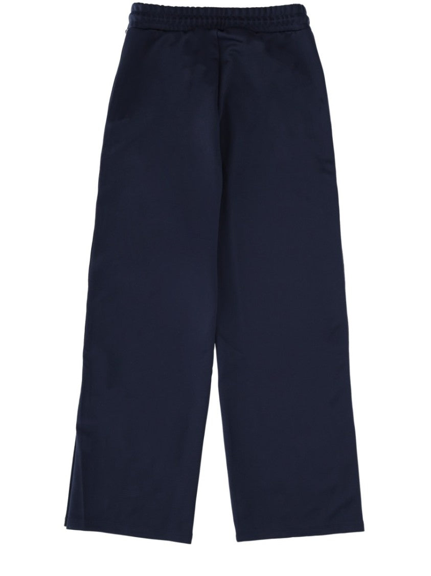 Michael Michael Kors White Tracksuit Recycled Wide-Leg Pants