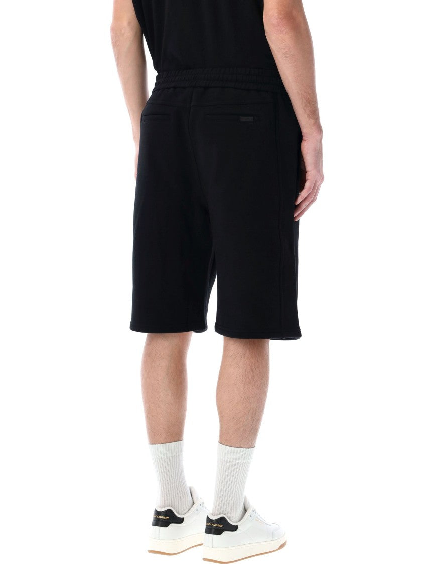 Saint Laurent Cassandre Fleece Shorts