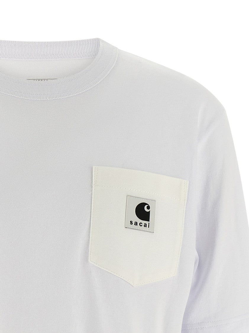 Sacai Double Layer Trompe L'oeil Sacai T-Shirt