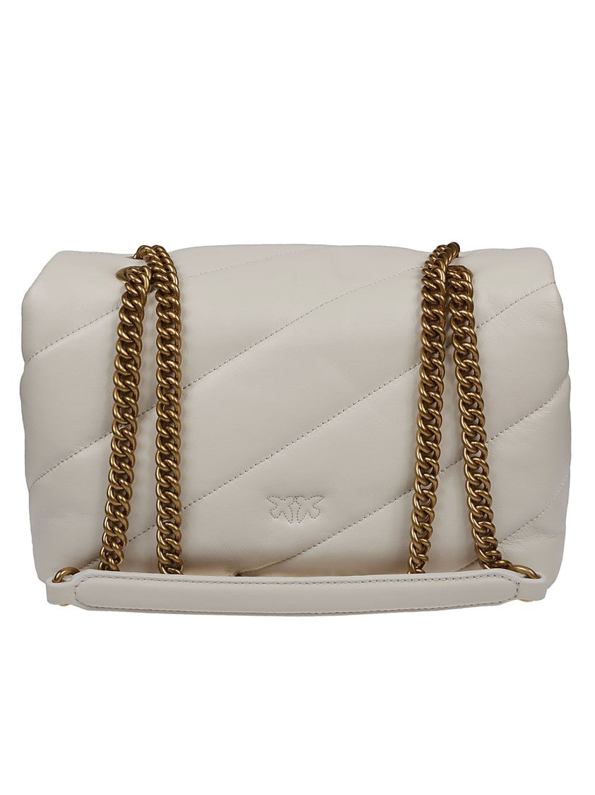 Pinko Love Classic Puff Sheepskin Shoulder Bag