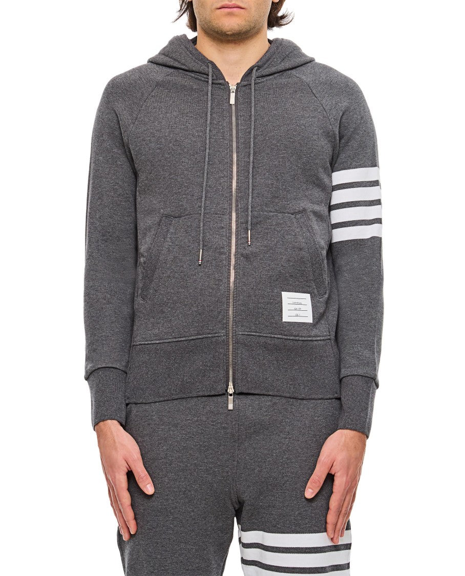 Thom Browne Classic Full Zip Hoodie