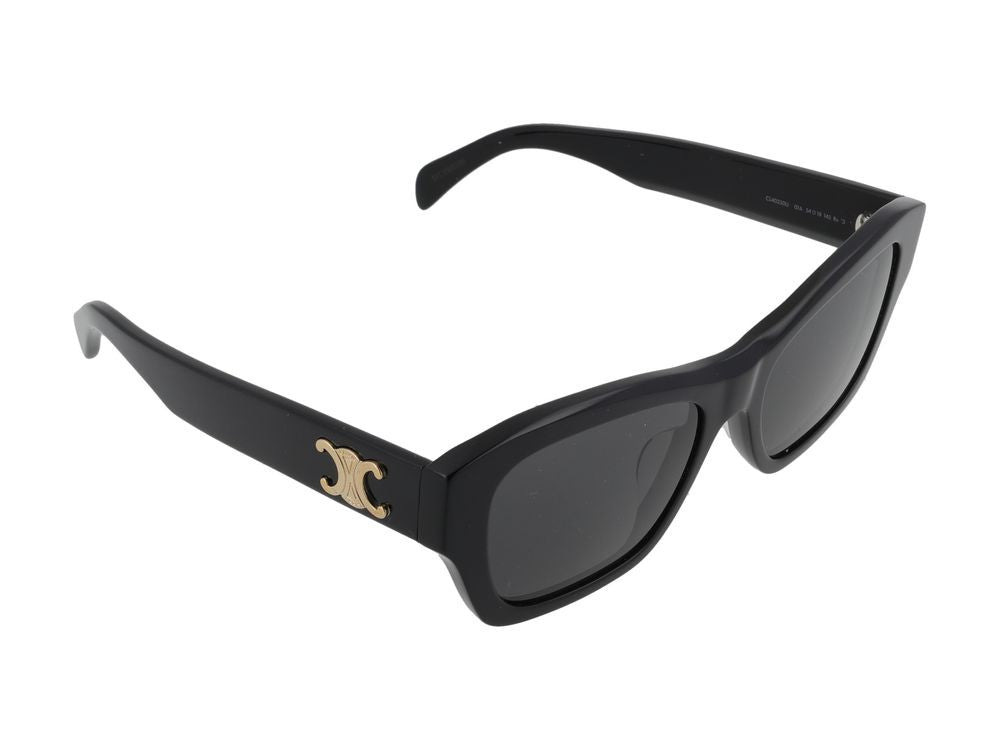 Celine Oversized Square Frame Logo Detail Sunglasses