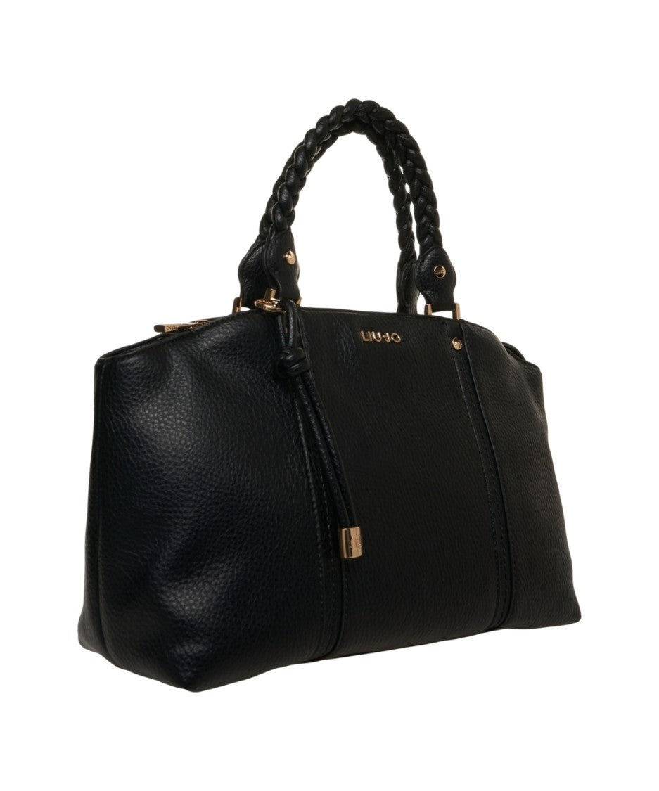 Liu Jo 'Fluida' Hammered Leather Shopper