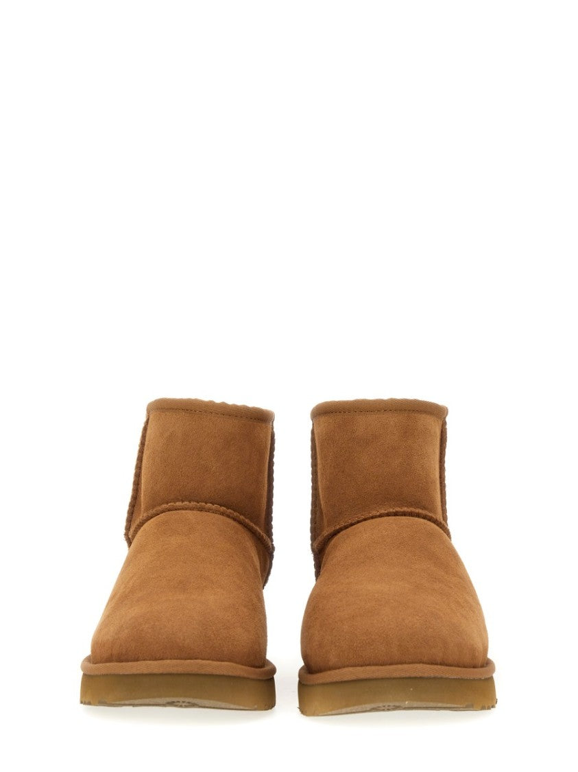 Ugg Classic Mini Ii Suede Leather Ankle Boots