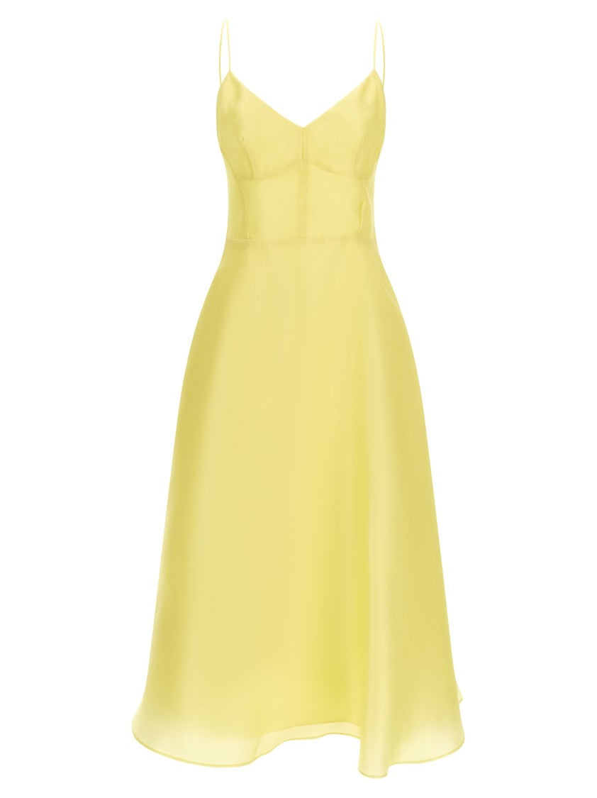 Alberta Ferretti Silk Organza Dress