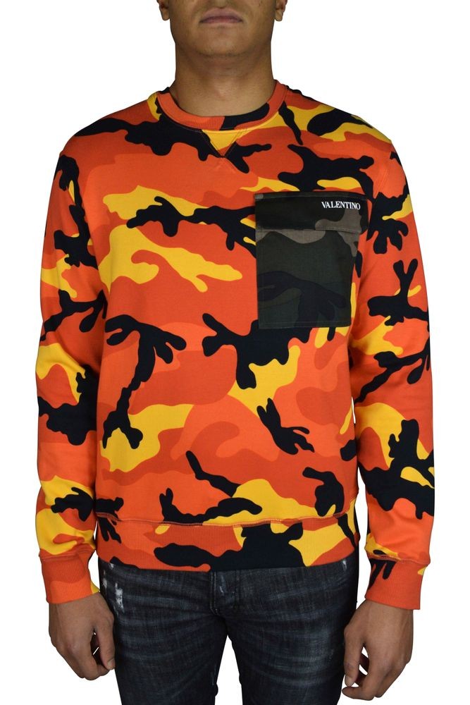 Valentino Garavani Patterned Long Sleeve Sweater