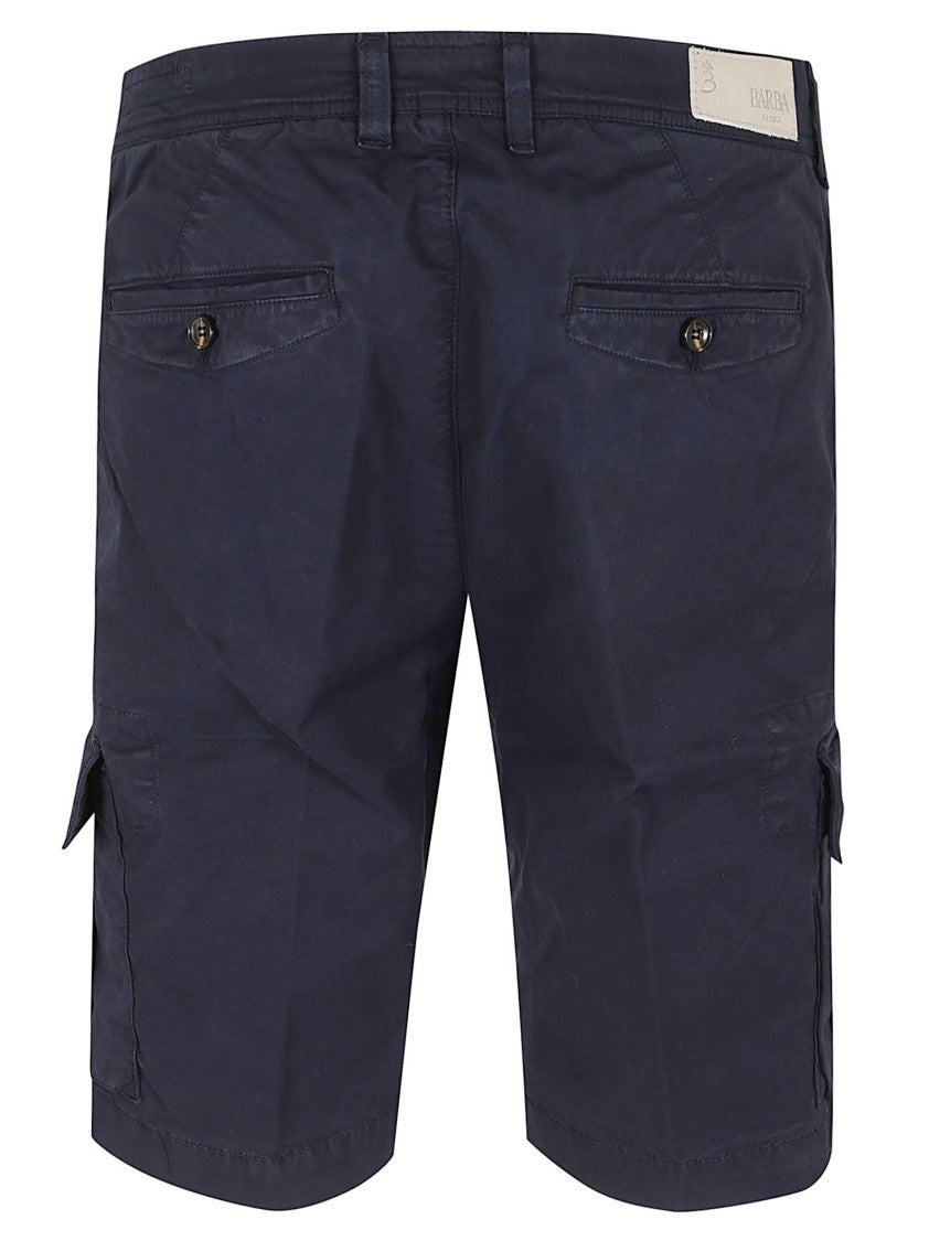 Barba Napoli Tailored Bermuda Shorts With Cargo Pockets