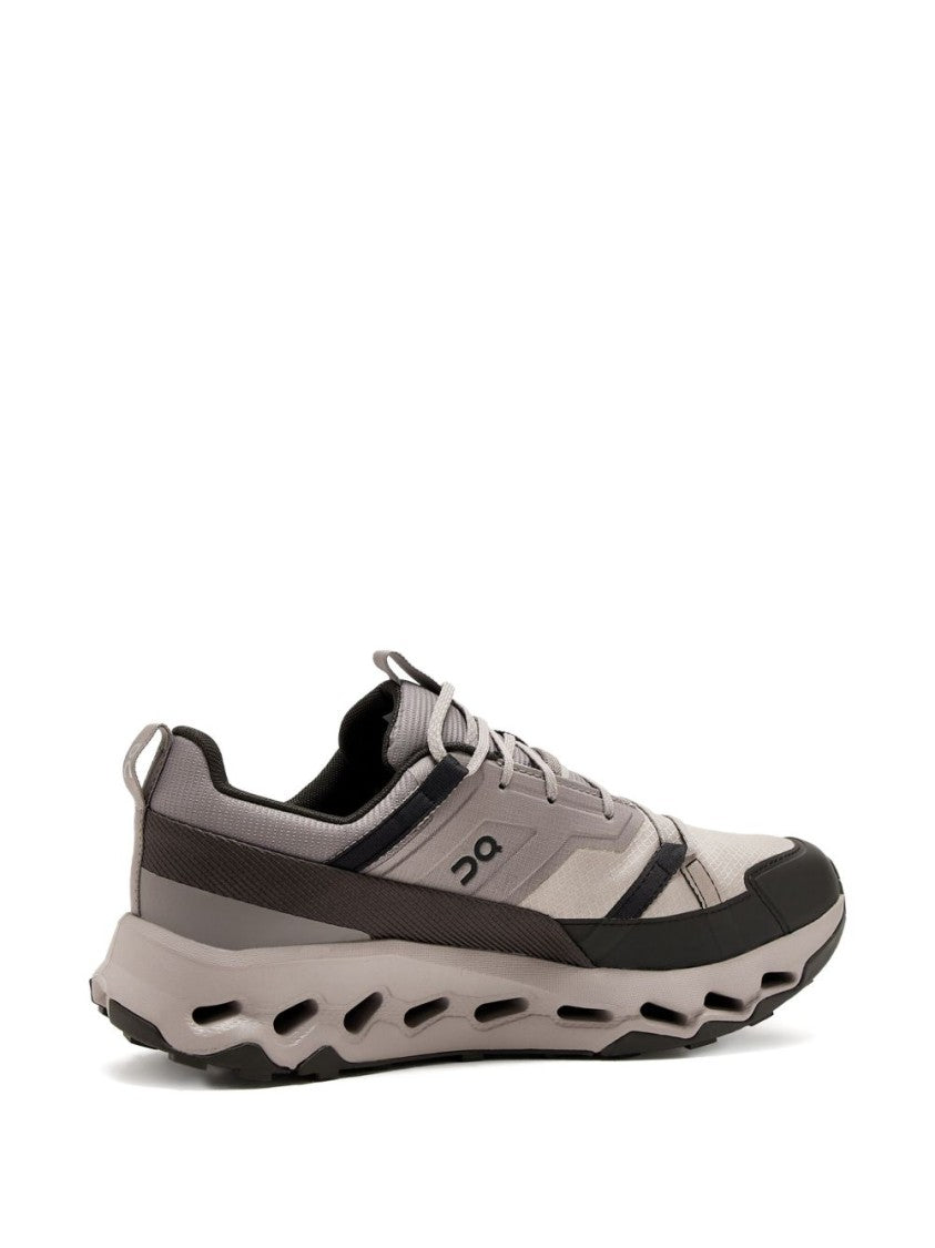 On Running Sporty Grey Sneakers With Breathable Mesh Upper