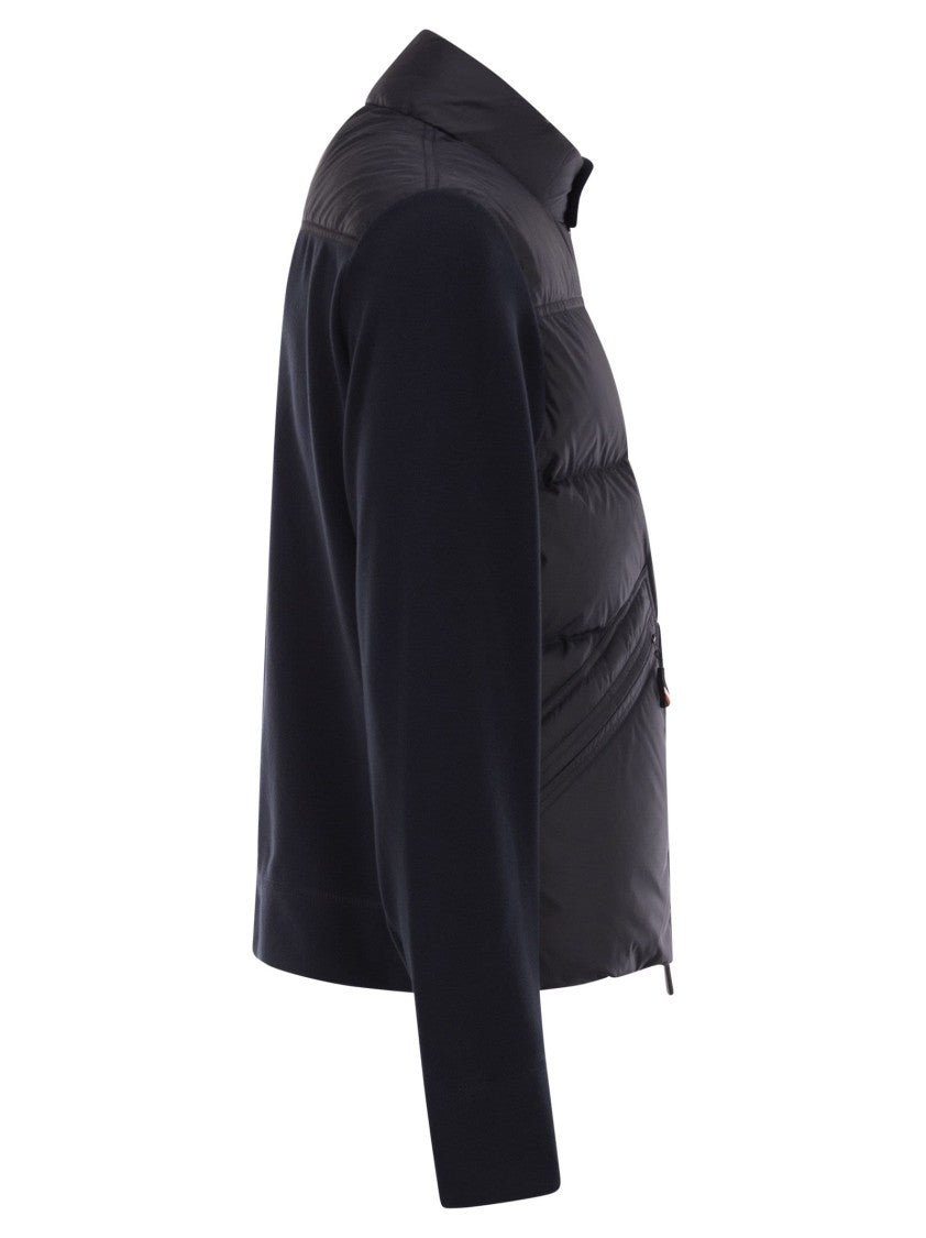 Moncler Grenoble Padded Cardigan With Zip