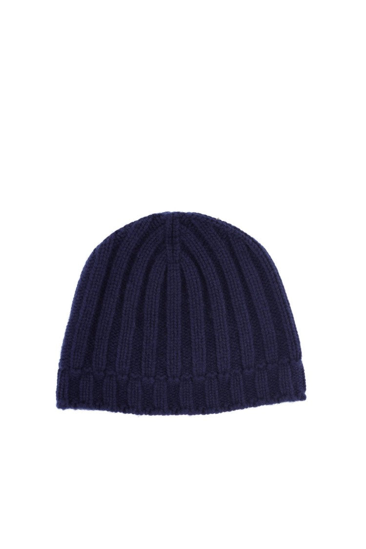Drumohr Ribbed Pure Cashmere Beanie