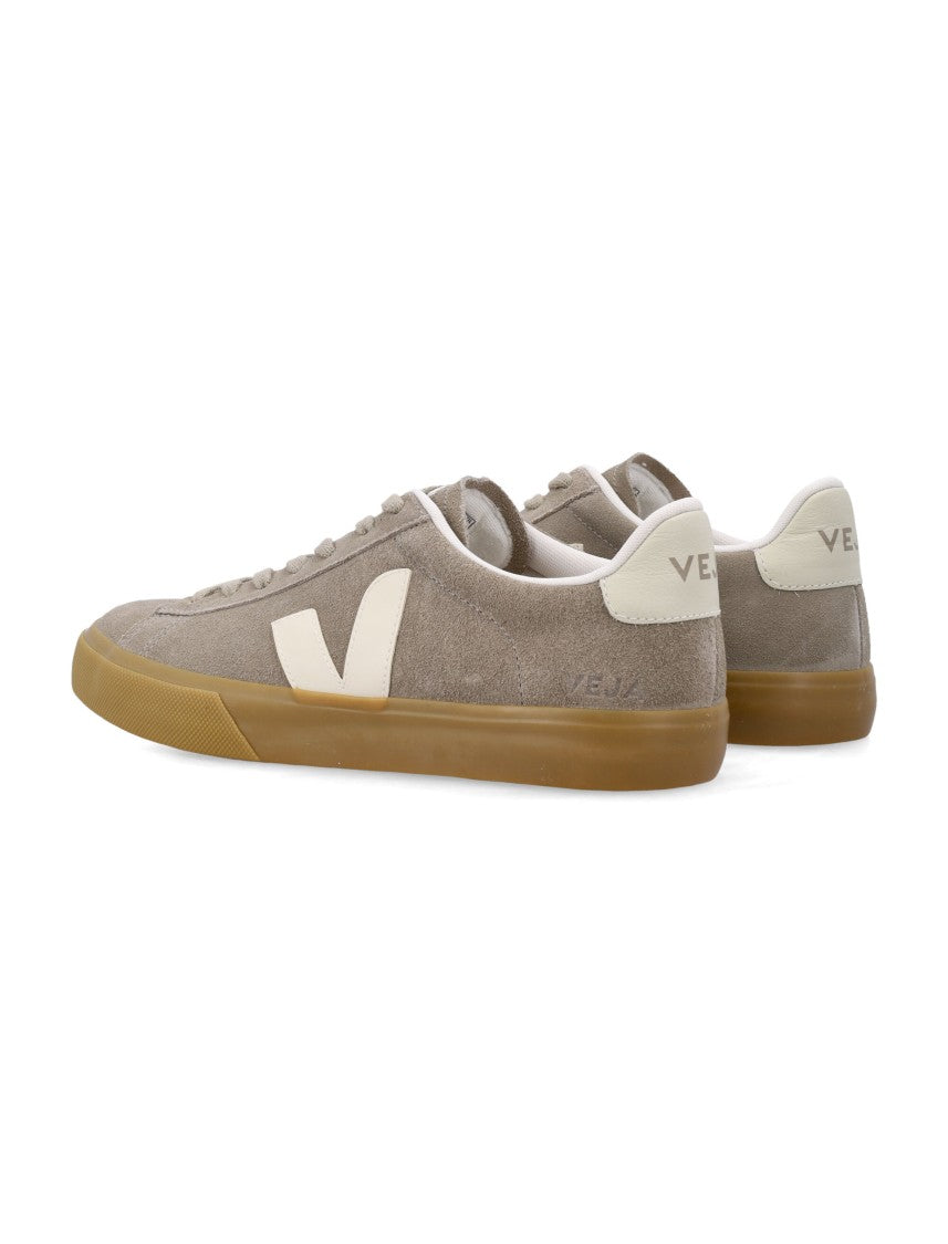 Veja Campo Suede Taupe Pierre Natural Sneakers