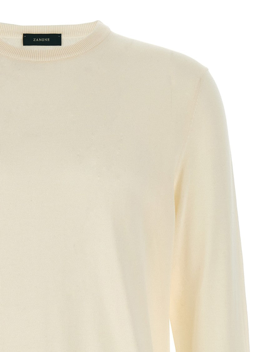 Zanone Lightweight Cotton Knit Sweater