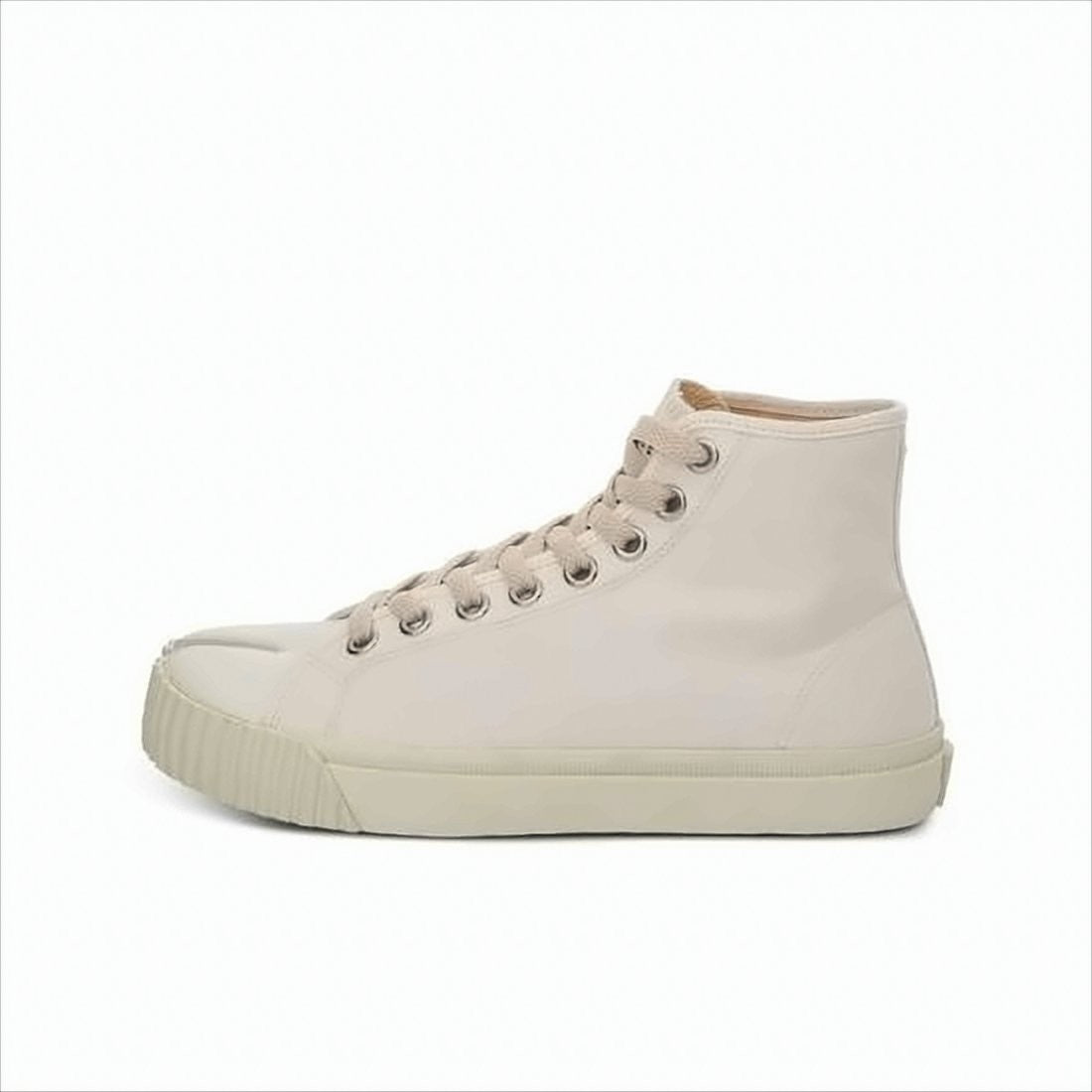 Maison Margiela High-Top Minimalist Sneakers With Textured Detailing