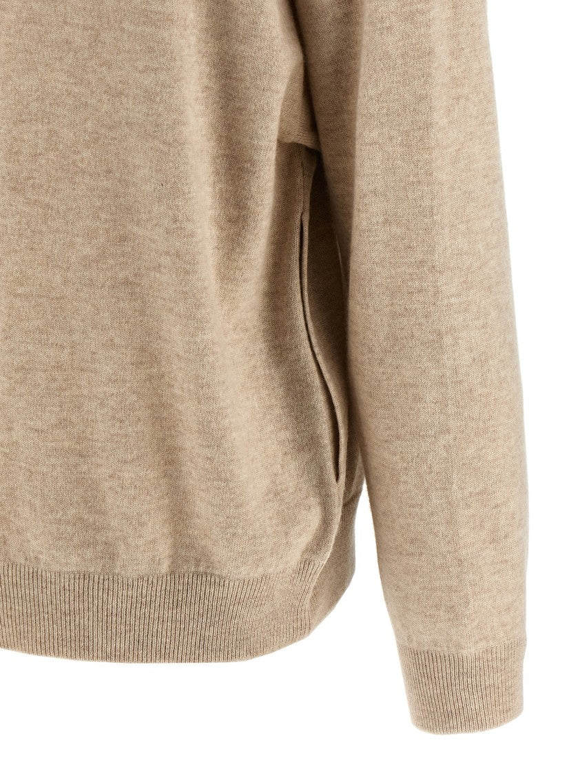 Brunello Cucinelli Relaxed-Fit Cashmere Hoodie With Front Zip Closure