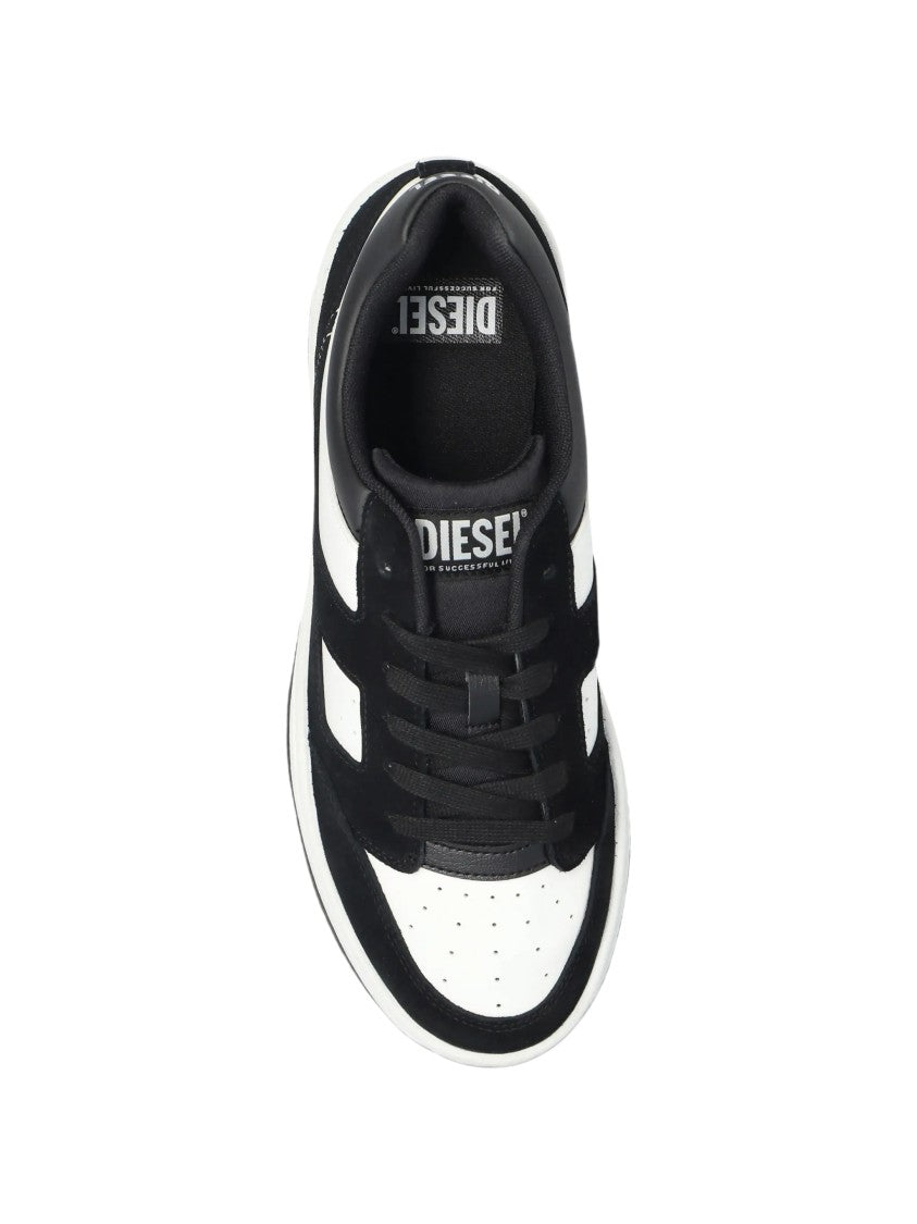 Diesel D-Long S-D-Low Perforated Low-Top Sneakers
