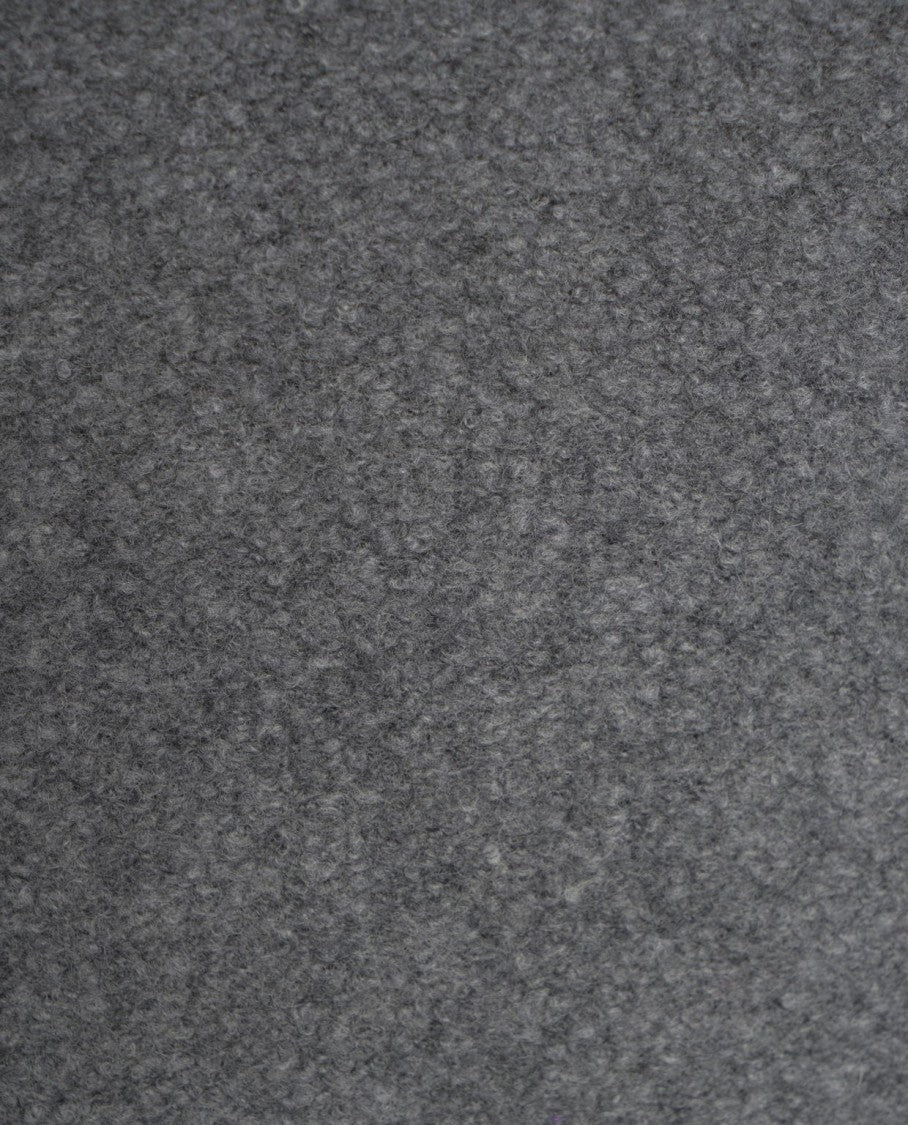 Hannes Roether Minimalist Grey Pullover With Round Neck