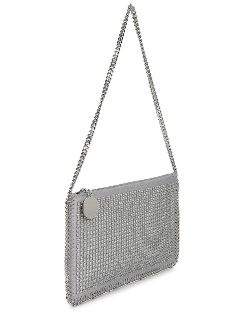 Stella Mccartney Falabella Metallic Mesh Shoulder Bag