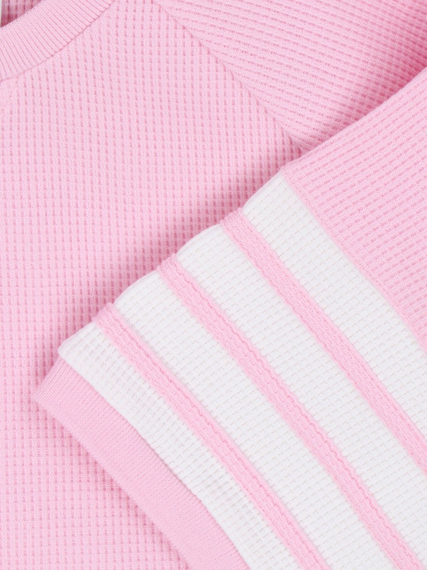 Thom Browne "4-Bar" Logo T-Shirt – Pink