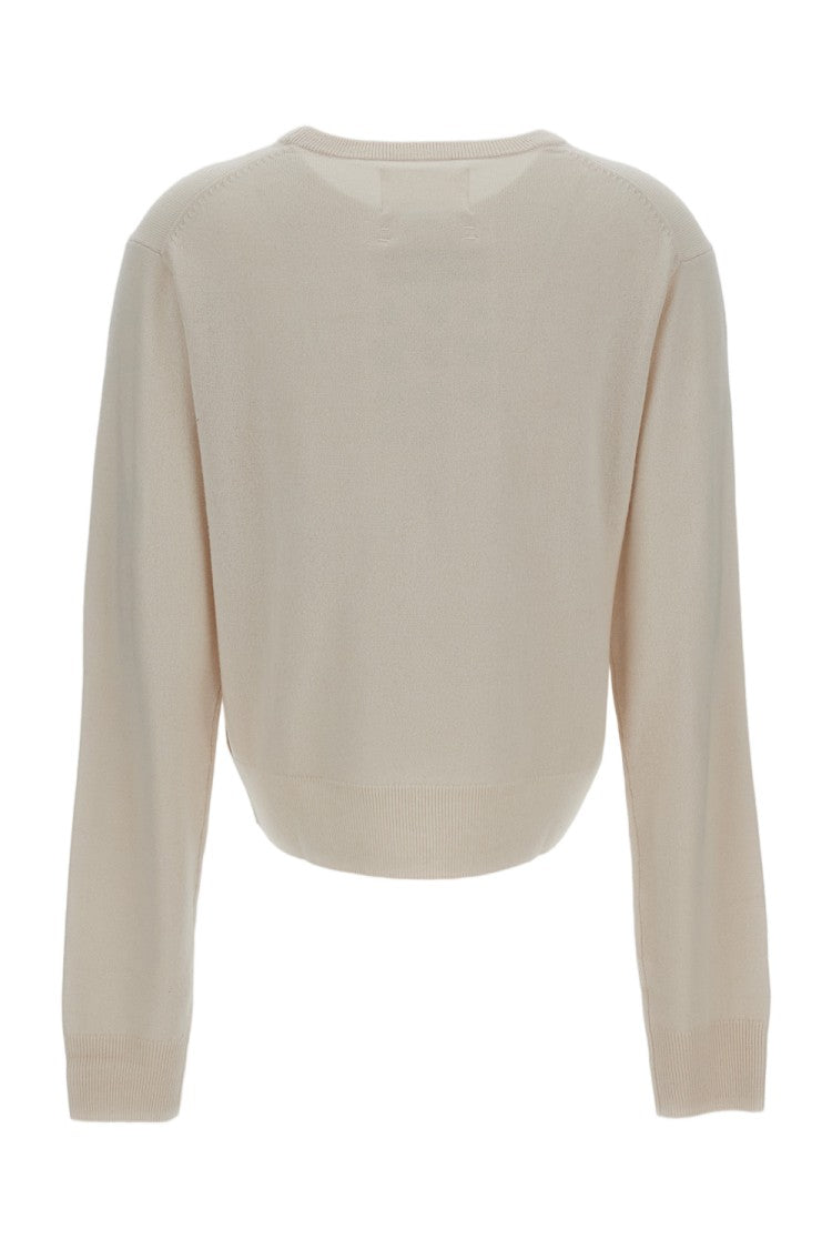 Extreme Cashmere Milk White N.475 March Crew Neck Sweater