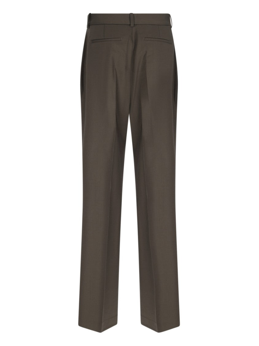 Róhe Róhe Relaxed Trousers – Brown
