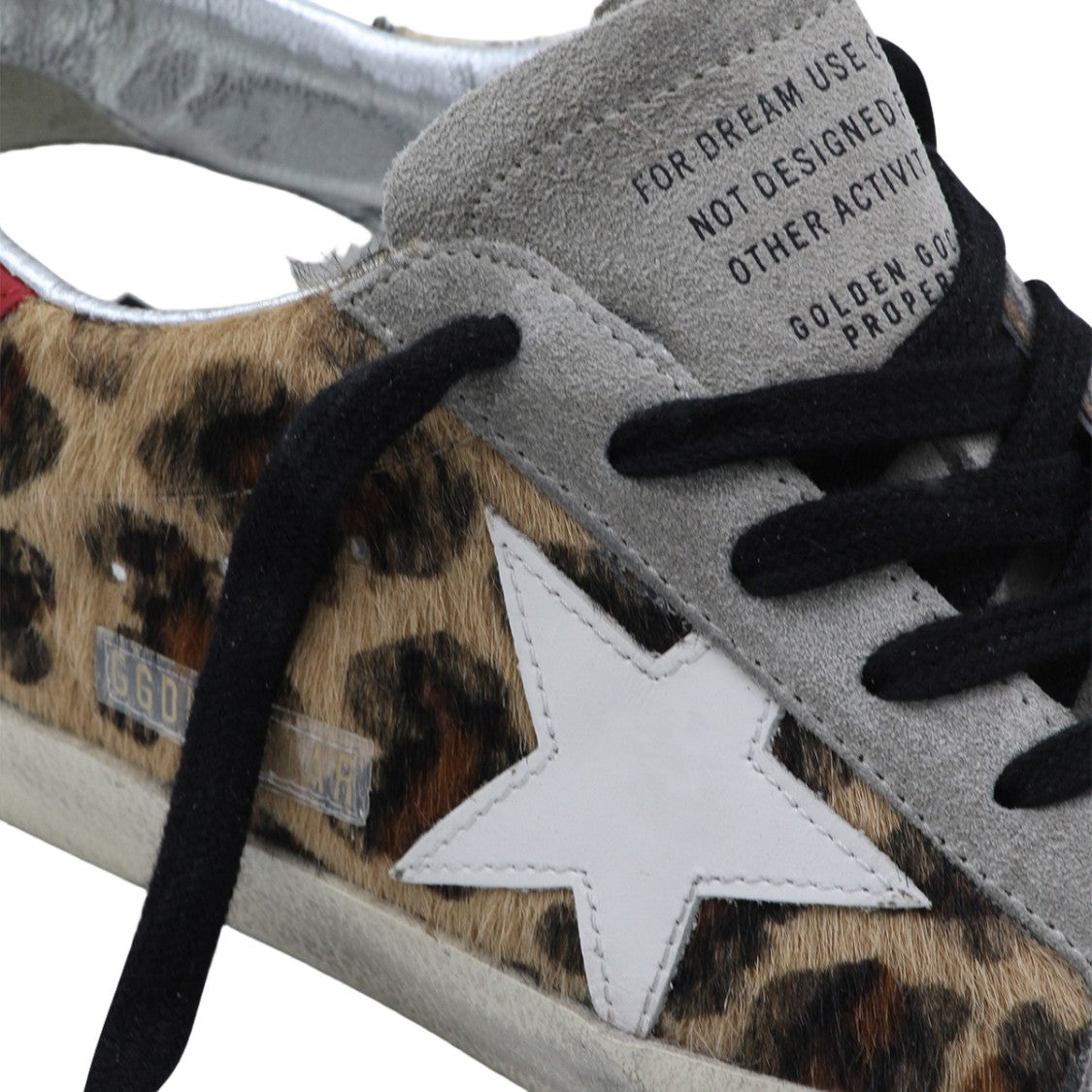 Golden Goose Leopard Print Sneakers