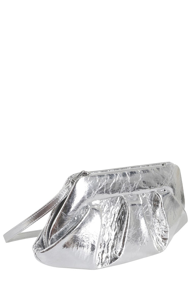 Themoirè Emera Silver Bag
