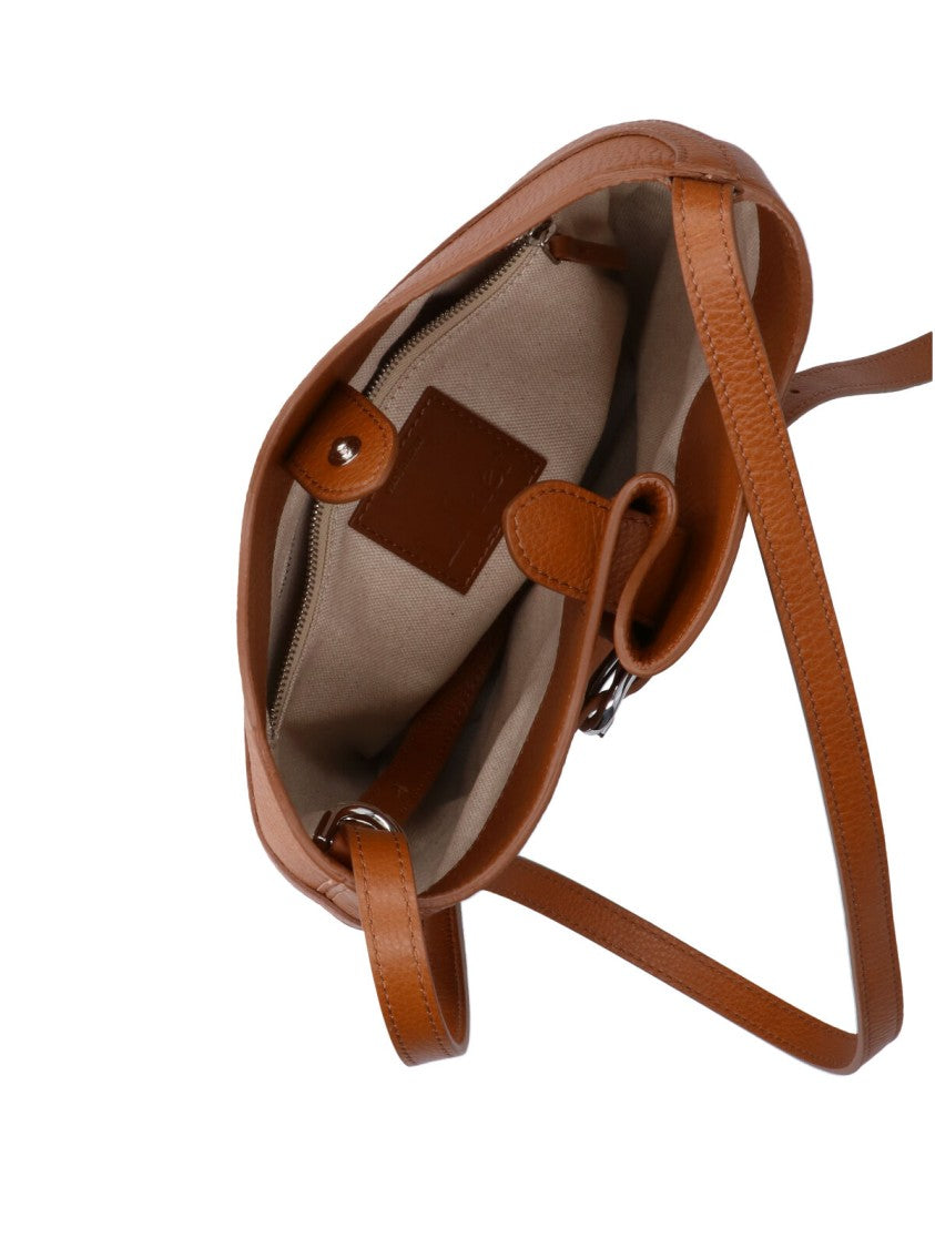 Liffner Brown Salma Suede Bucket Bag