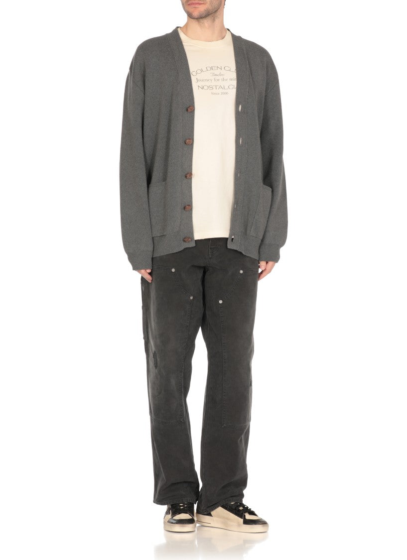 Golden Goose Grey Darryl Cardigan
