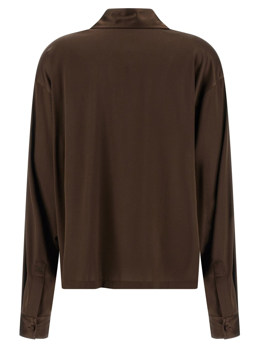 Tom Ford Silk Polo Shirt