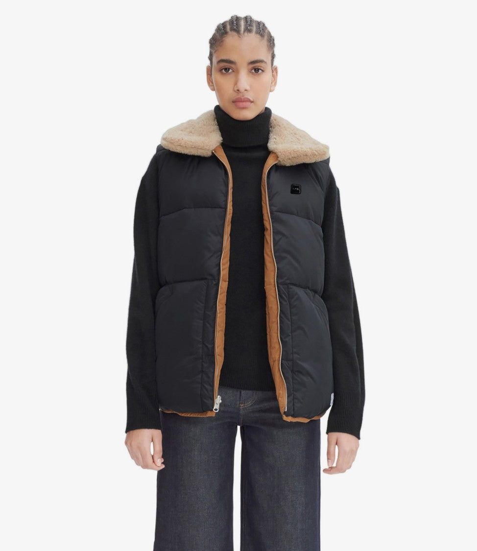 A.P.C. Reversible Sleeveless Puffer Jacket