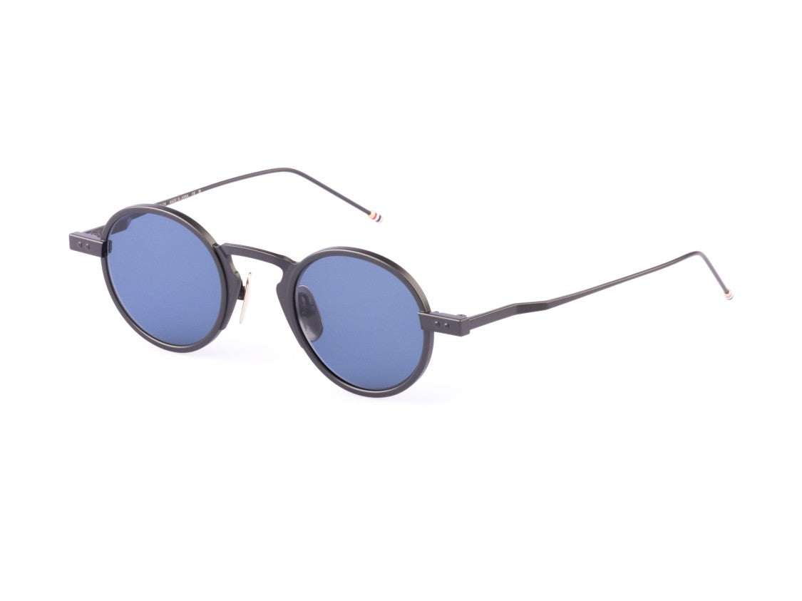 Thom Browne Blue Ues931a Round Titanium Sunglasses