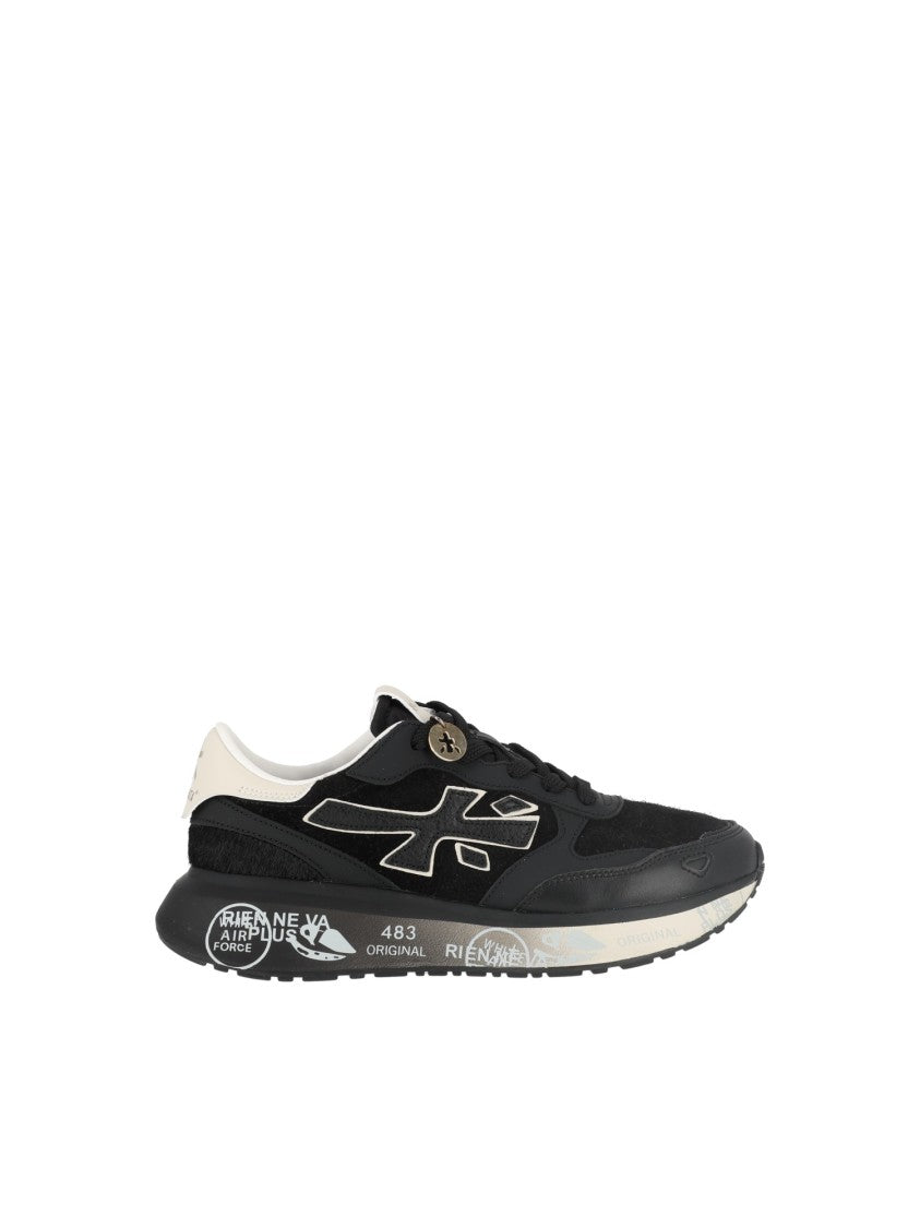 Premiata Black Lauryn Low-Top Sneakers