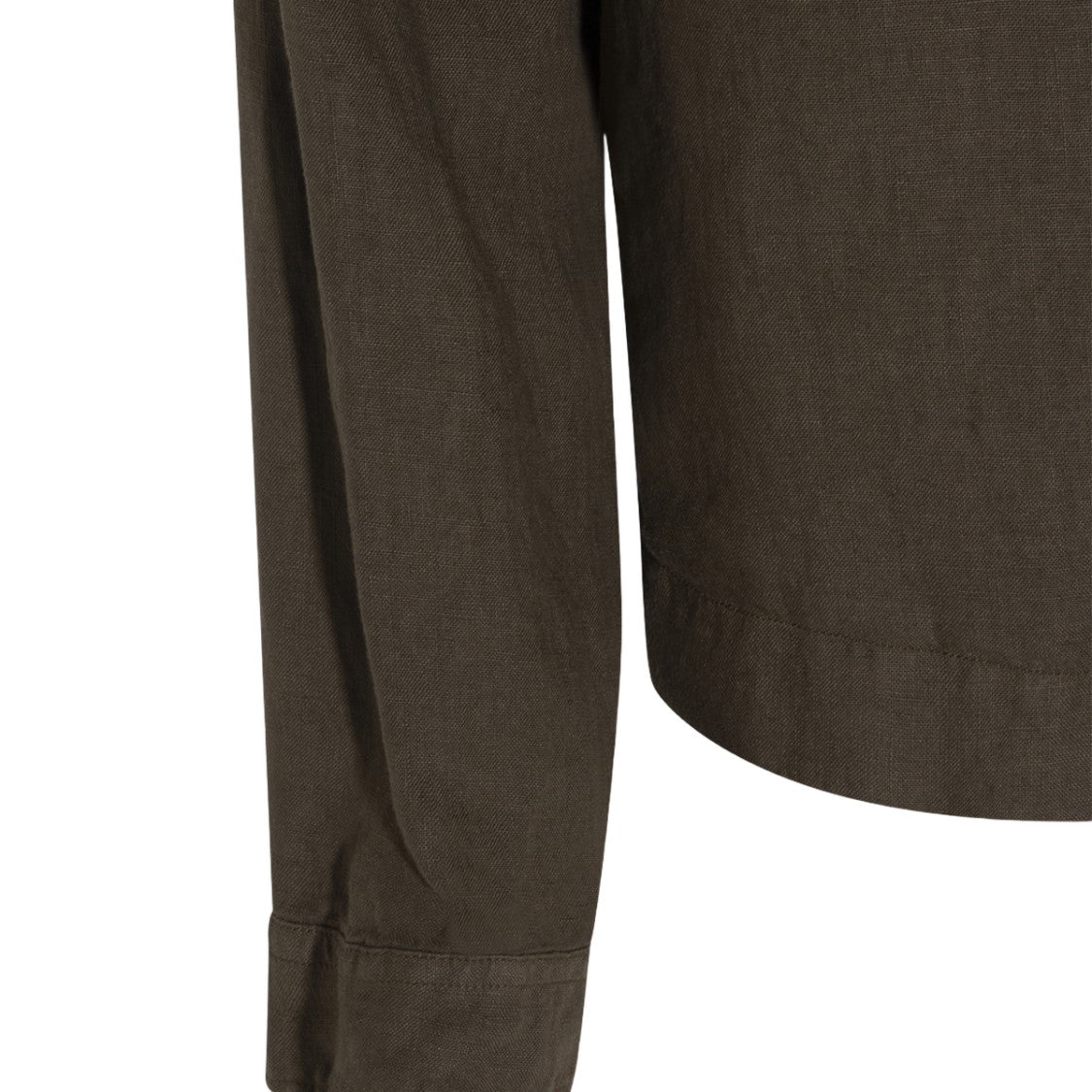 Altea Structured Green Jacket With Button-Up Front