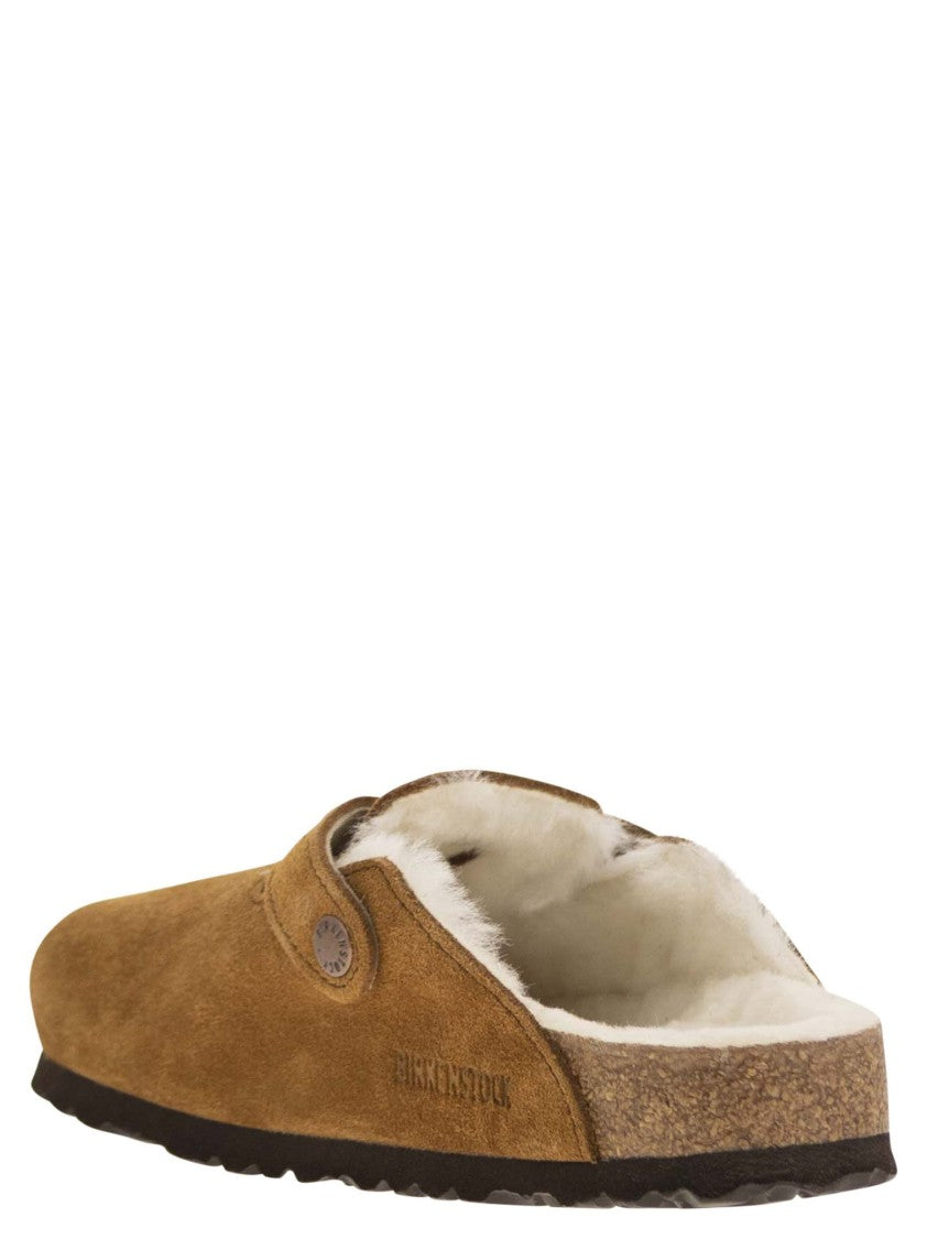 Birkenstock Boston - Sabot With Fur Lining