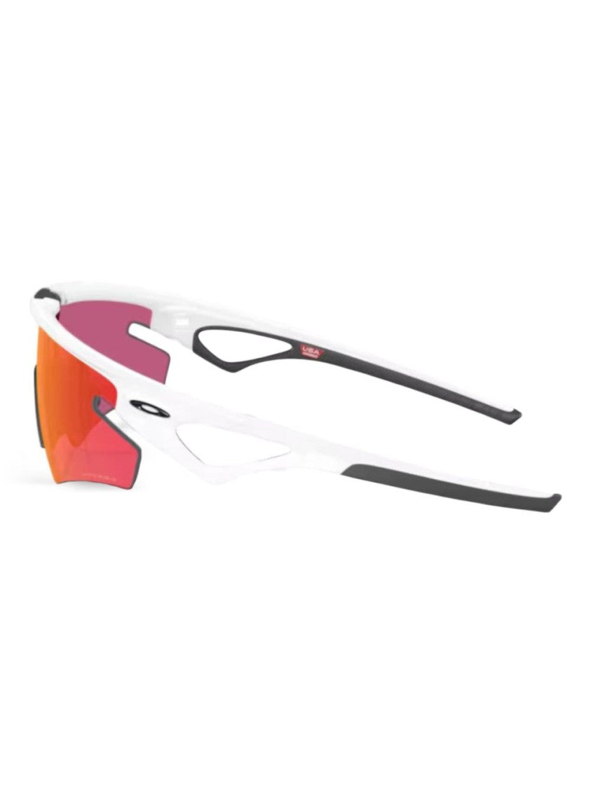 Oakley Aerodynamic Wraparound Sunglasses With Gradient Lenses