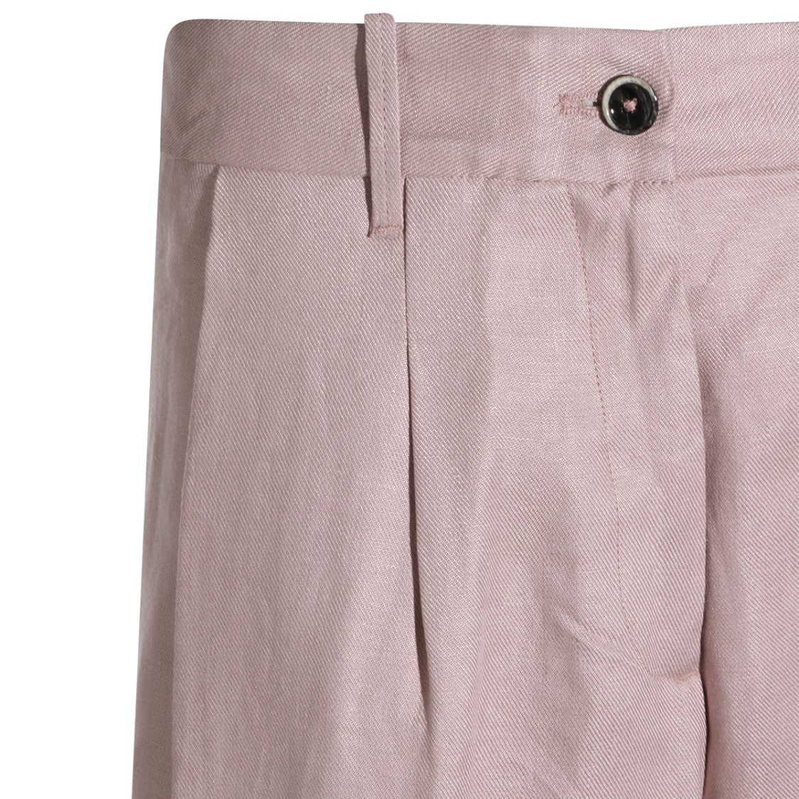 Nine In The Morning High-Waisted Straight-Leg Trousers With Pleats